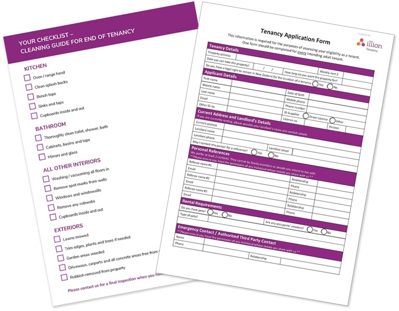 Tenancy forms