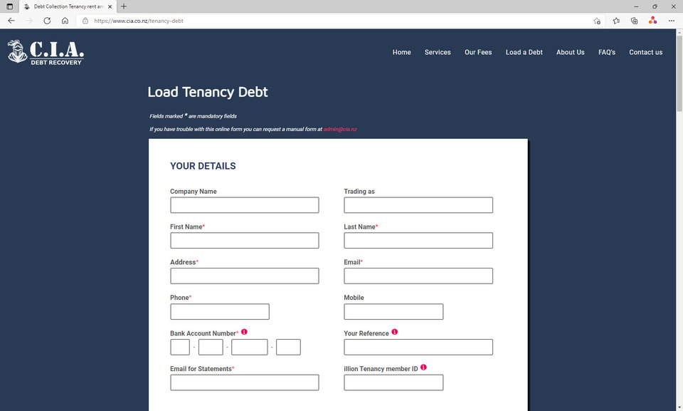 Load Tenancy Debt